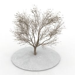 Tree Winter 3d model