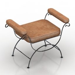 Leather Seat Dream Design 3d model