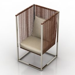 เก้าอี้ Le Mobolier Design โมเดล 3 มิติ