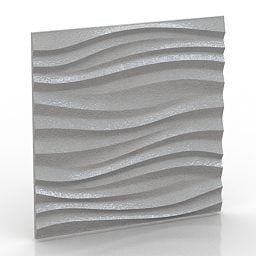 Wave Panel Raideco Design 3d model