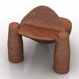 椅子ゴリラ V1 3D モデル