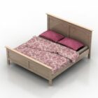Nábytek z růžové postele Reina