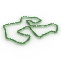 Beads مدل تزیین سیم سه بعدی