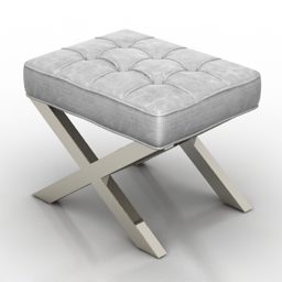 Seat Eichholtz Stool Chair 3d model