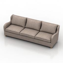 Sofa Nottingham 3 Seats 3d model