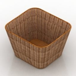 Basket Home Furniture 3d model