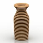 Set hiasan Terracotta Vase Oooms