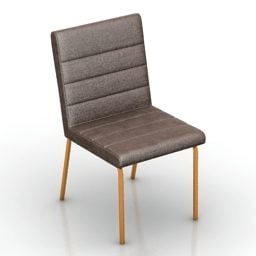 Single Chair Treid Design 3d model