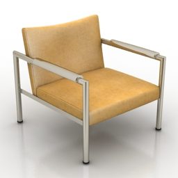 Simple Armchair Design 3d model