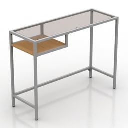 3д модель рабочего стеллажа Ikea Vittsjo