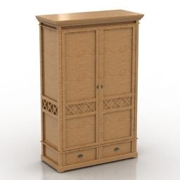 考文垂木衣柜3d模型