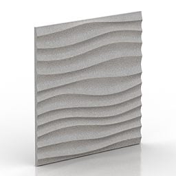 Panel Wave 3d-model