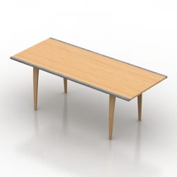Wide Table Cherner 3d model