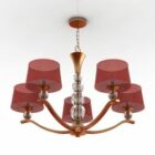 Luster 5 Arms Chandelier Rondo