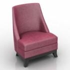 皮革扶手椅Alfa Design