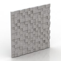Model 3D Panel Tile