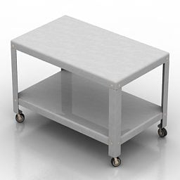 Ikea Sofabord Minimalistisk 3d model