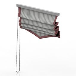 3D-Modell „Vorhang einklappen“.