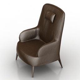 Шкіряне крісло MaxAlto Design 3d модель