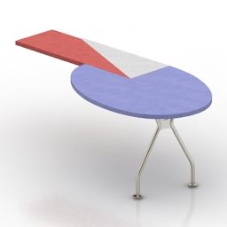 Model 3D stołu dziecięcego