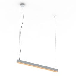 Luster Hanging Straight Lamp 3d model