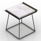 Kwadratowy marmurowy stół Woo Design