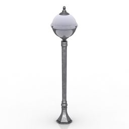 Klassinen valaisinpylväs Street Lamp 3d-malli