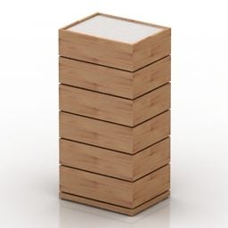3D model nábytku Locker Vatta
