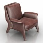 Classic Leather Armchair Minotti Design