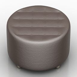 Round Seat Rondo Furniture 3d model