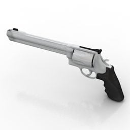 Arma Smith Magnum Modelo 3d