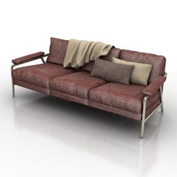 Country sofa 3d-model