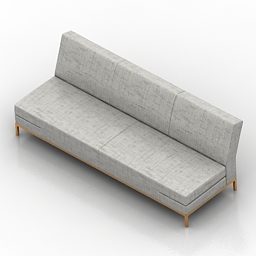 Hall Sofa Variabolo Furniture 3d model