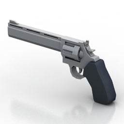 Gammal pistolpistol 3d-modell