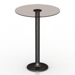Table Bar Stool 3d model