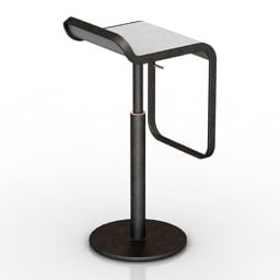 Modern Bar Restaurant Chair 3d model