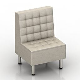 Single Chair Forest Design 3D-malli