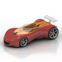 Modelo 3d do carro Lotus Design