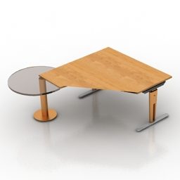 Table de bureau Kayo Design modèle 3D
