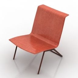 Mẫu ghế bành đơn giản Wilkhahn 3d