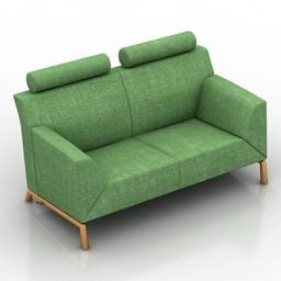 Old Style Sofa Pacific 3d model
