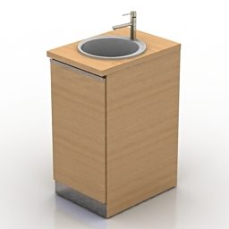 Sink Kitchen 3d model