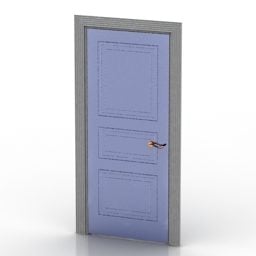 Basic Mdf Door 3d model