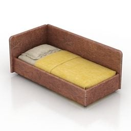 เตียงเดี่ยวแบบ Lukas Design 3d