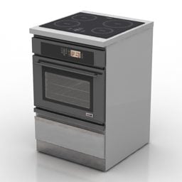 Oven Kitchen Furniture 3d model
