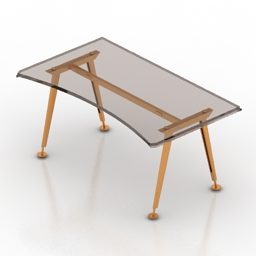 Table en verre Archiutti Kayo modèle 3D