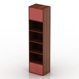Locker Stand Cabinet Pinokkio Design 3d model