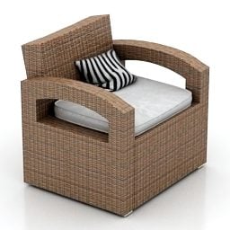 Armchair Outdoor Furniture 3d model