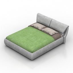 Bed Bali Dream 3d-model