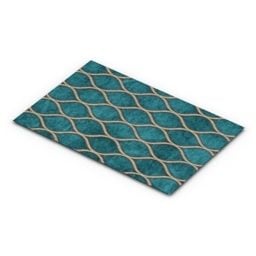 Carpet Peacock Pattern דגם תלת מימד